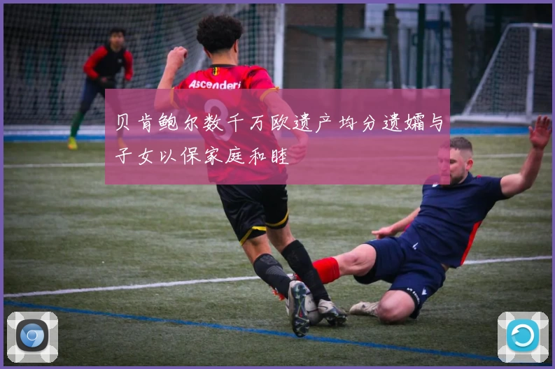 贝肯鲍尔数千万欧遗产均分遗孀与子女以保家庭和睦